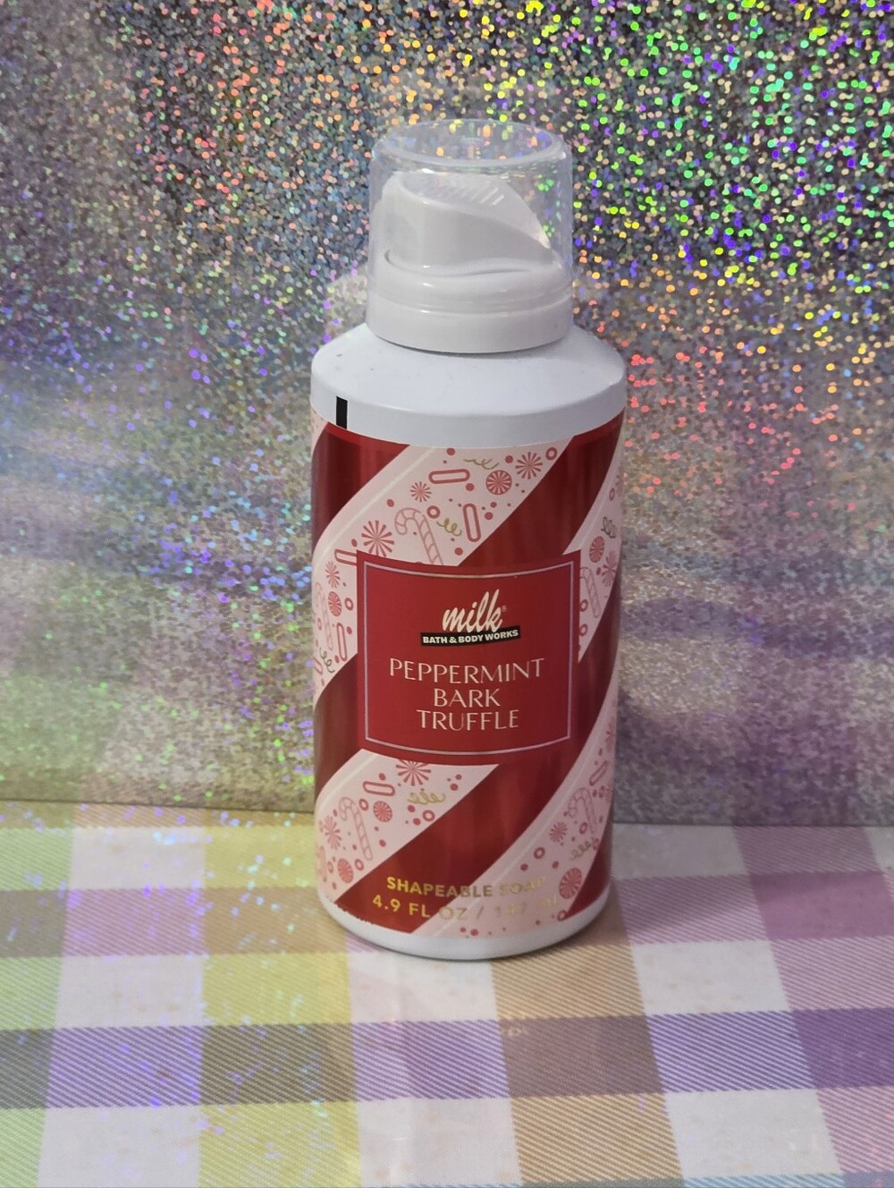Bath & Body Milk Bar Peppermint Bark Truffle 6 Piece Body Care Gift Set NEW RARE - Picture 7 of 16